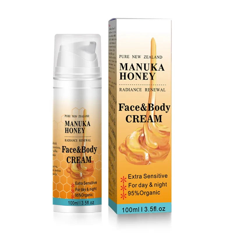 100g Organic Manuka Honey Shrink Pores Moisturizing Whitening Face Serum