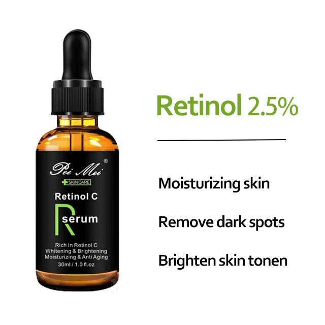 Vitamin C Facial Serum Brighten Skin Lighten Spots Hyaluronic Acid Face Essence