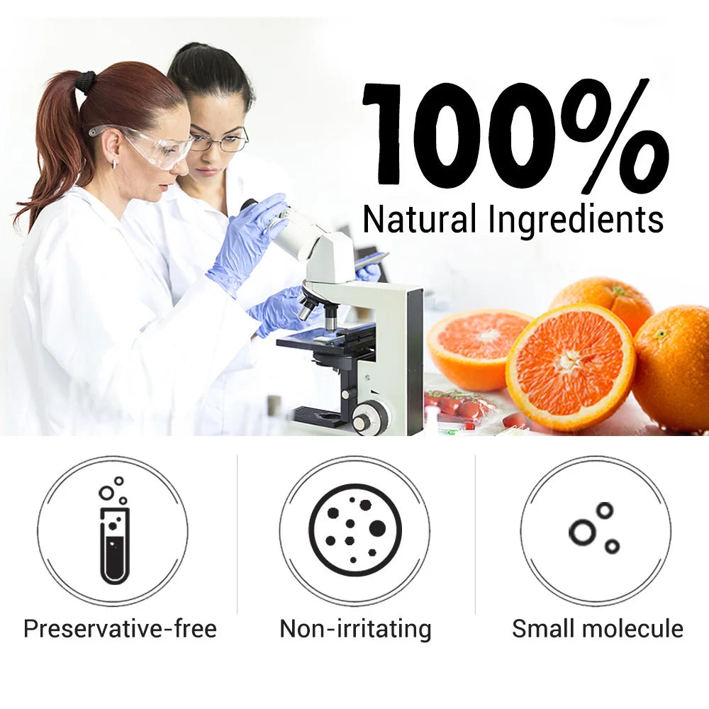 Vitamin C Facial Serum Brighten Skin Lighten Spots Hyaluronic Acid Face Essence