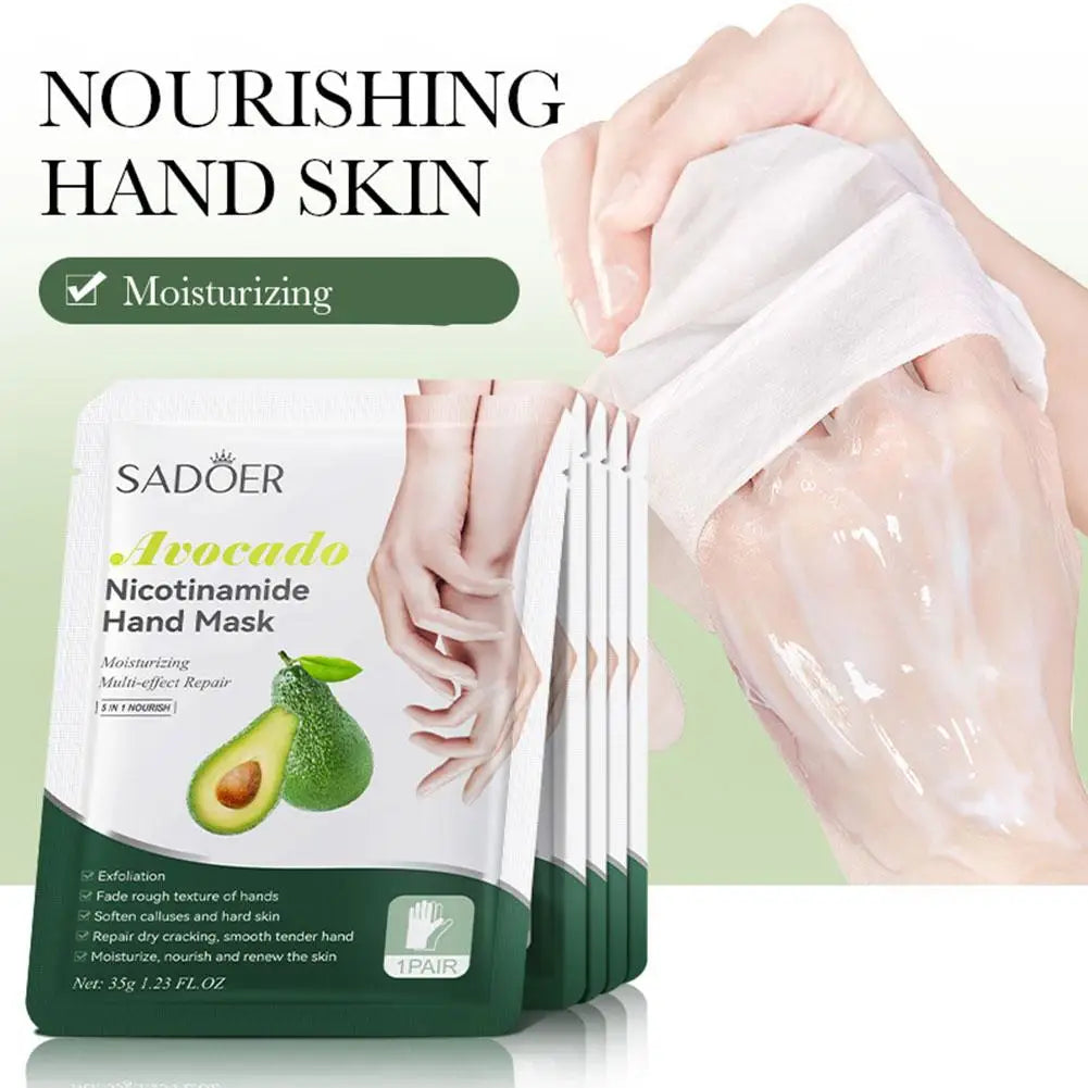 Vitamin E hand mask Manuka honey-lasting moisturizing soft smooth hand skincare