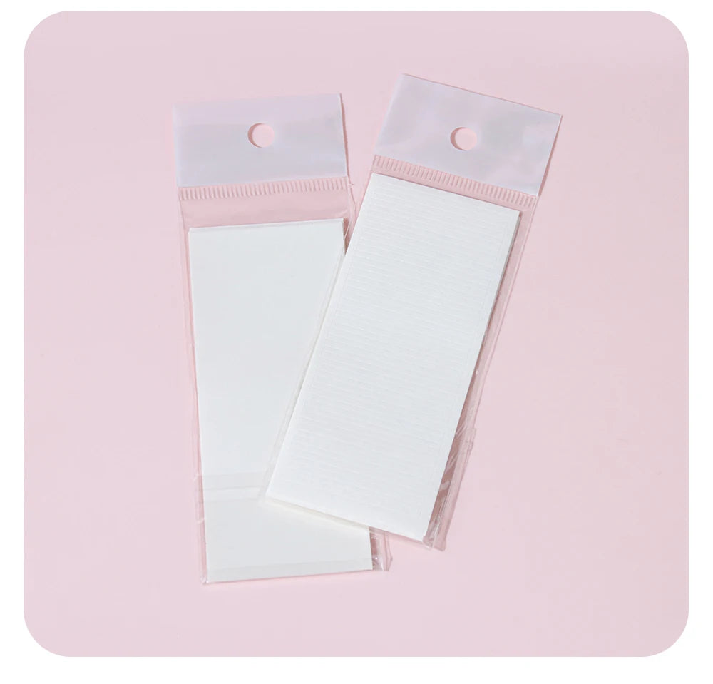 Premade Fan Volume Lashes Tapes Storage Sticky Strip Individual Eyelash Extension Strip Storage Pallet