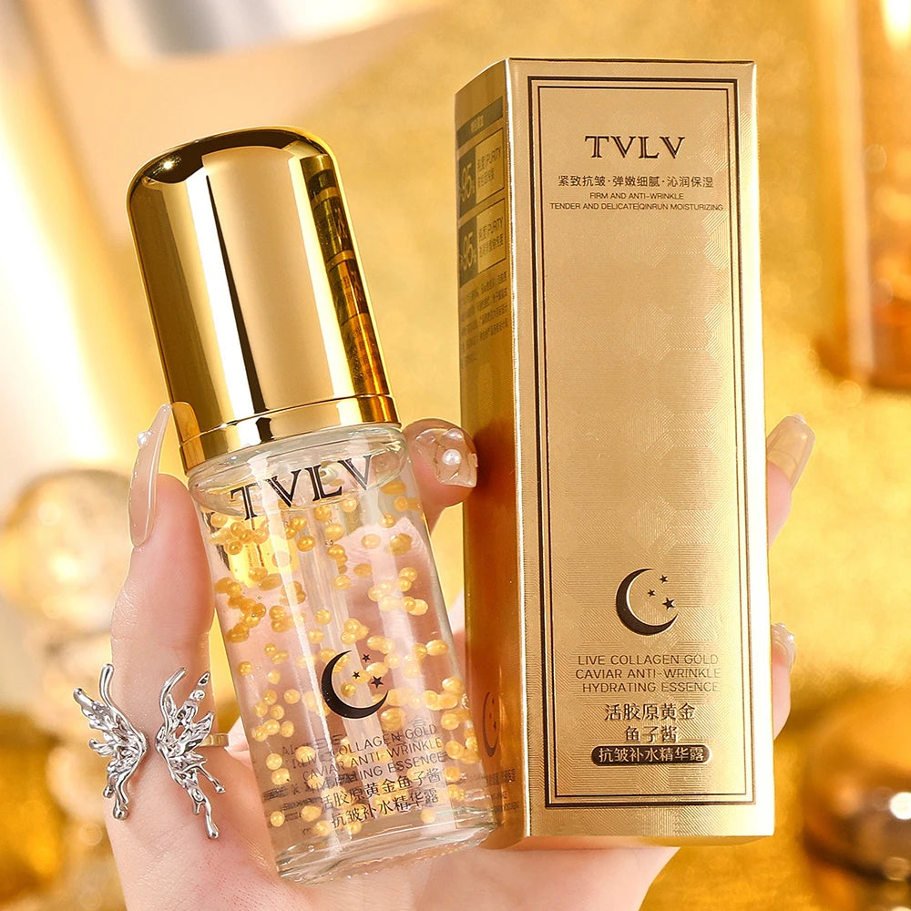40ml Collagen Caviar Skin Rejuvenation Essence Tightening Refreshing Nourishing Moisturizing Face Serum Korean skincare products
