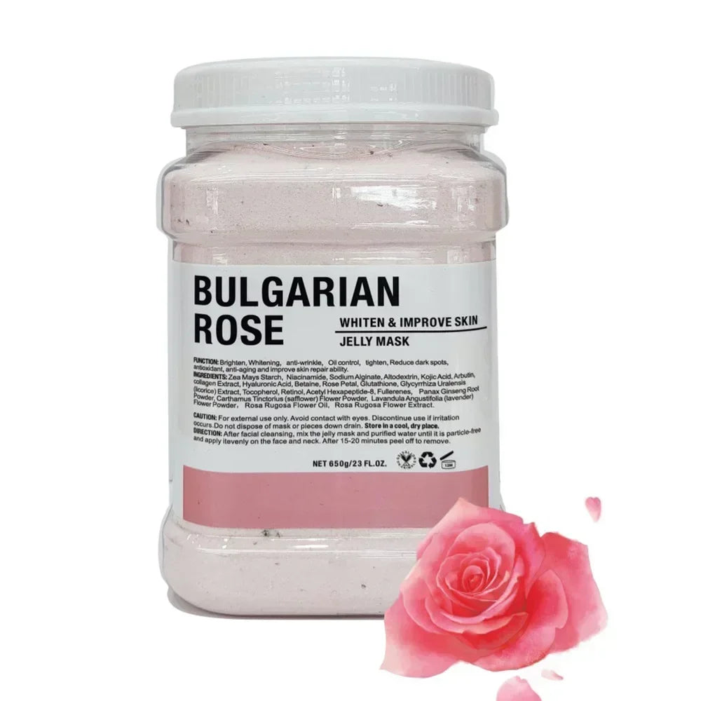 Plant Powder Masks Peel Off Vitamin C Hyaluronic Acid Facial SkinCare