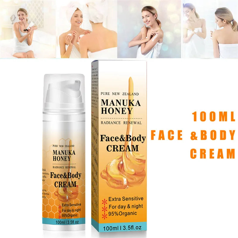 100g Organic Manuka Honey Shrink Pores Moisturizing Whitening Face Serum