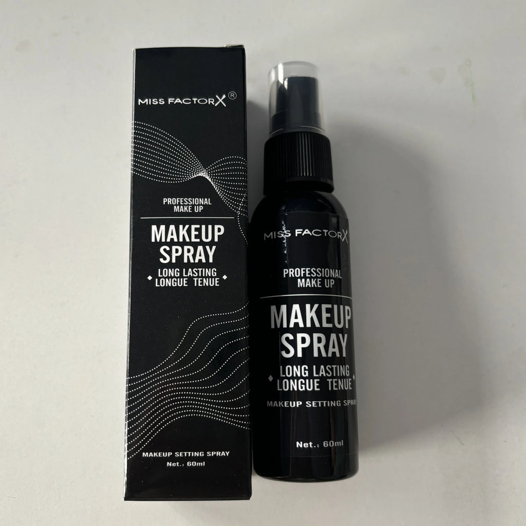 Professional lasting face makeup spray 60ml-waterproof, anti-sweat, oil control, anti-halo dyeing formula
