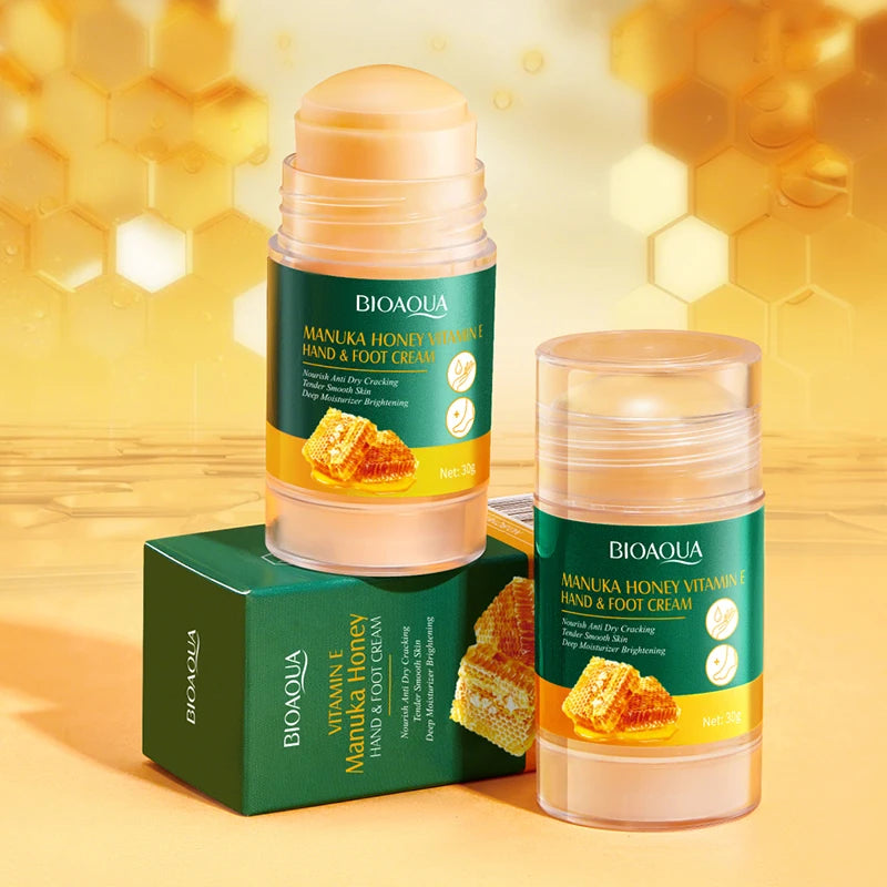 Vitamin E Foot Cream Manuka Honey Anti-Cracking Moisturizing Hand And Foot Cream Mask For Feet Feet Cracked Foot Cream
